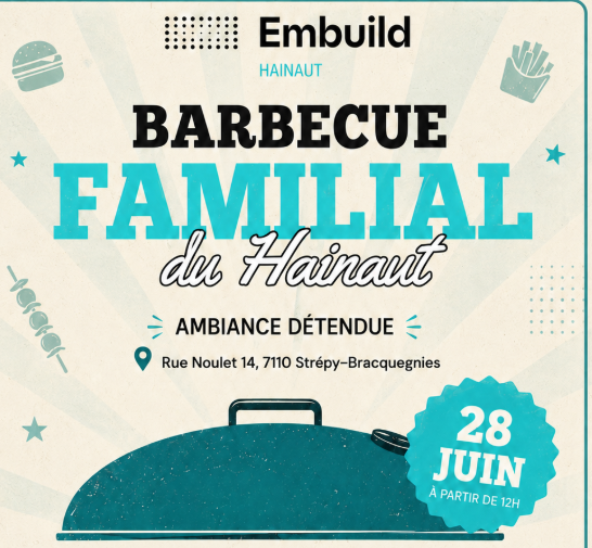 Barbecue Familiale du Hainaut - 28 juin 2026